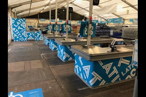 Tills at Co-op Latitude